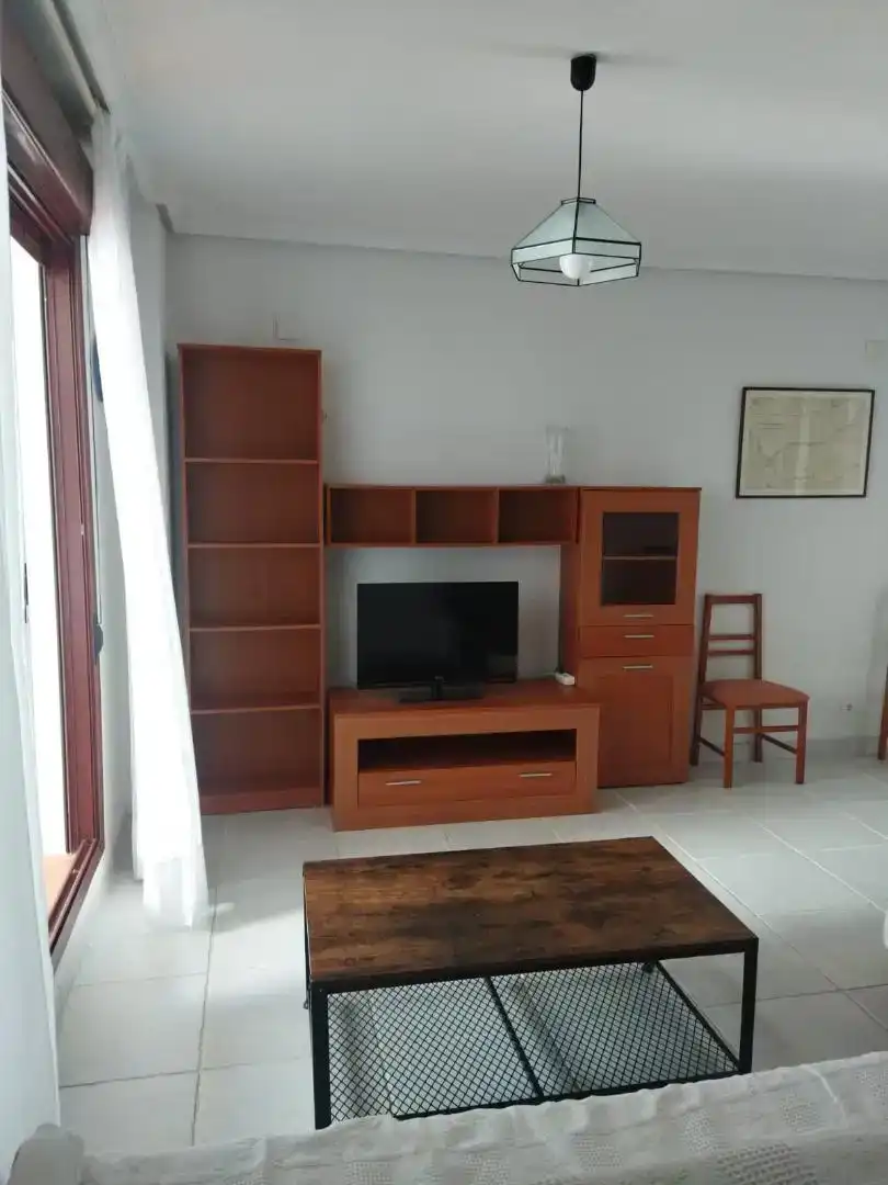 Living room of Flat for sale in Vera  with Air Conditioner, Swimming Pool and Balcony