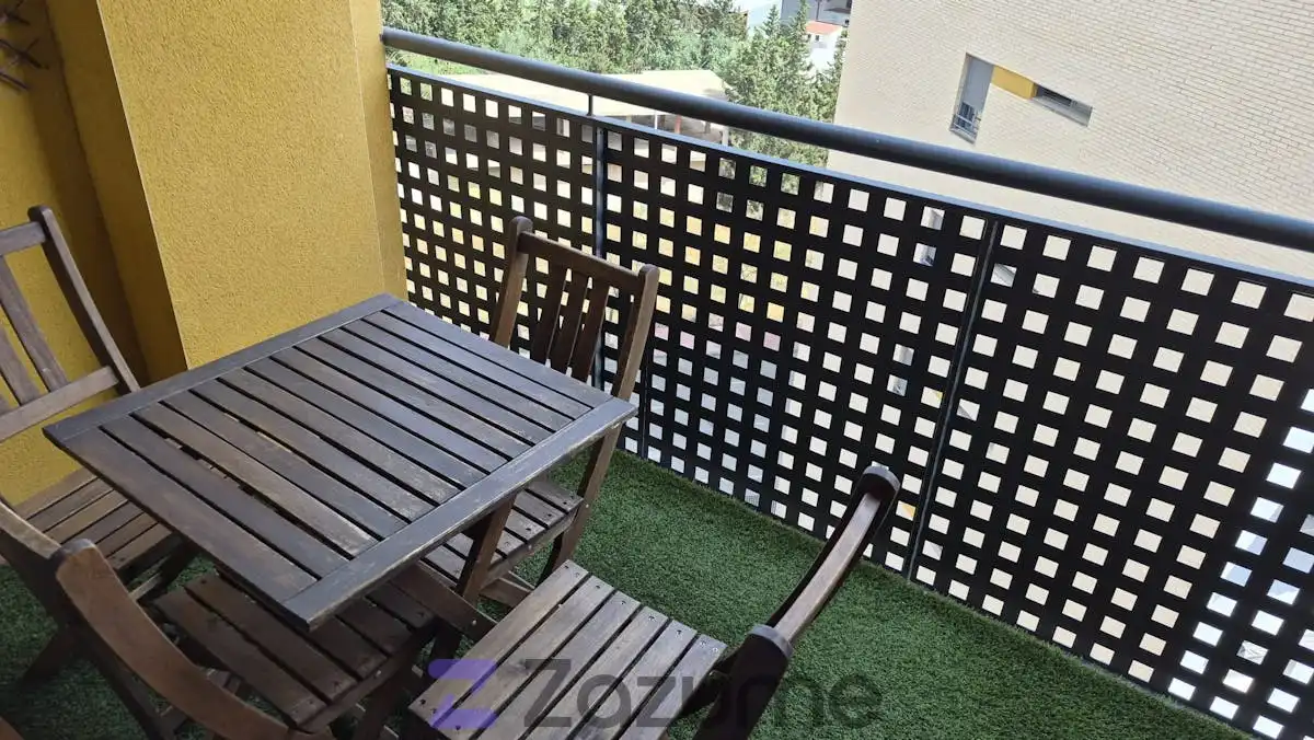 Balcony of Flat for rent in Murcia  with Air Conditioner, Private garden and Swimming Pool