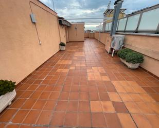 Terrace of Attic for sale in Sant Adrià de Besòs  with Air Conditioner, Heating and Parquet flooring