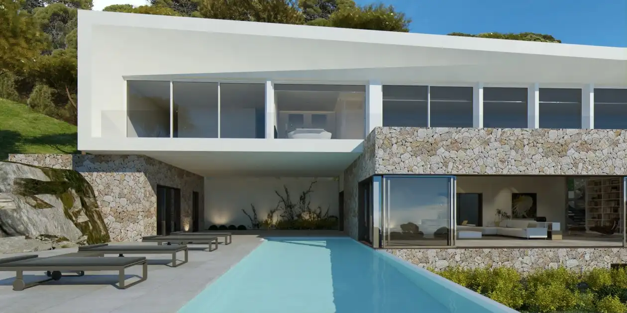 Vista exterior de Casa o chalet en venta en Calvià
