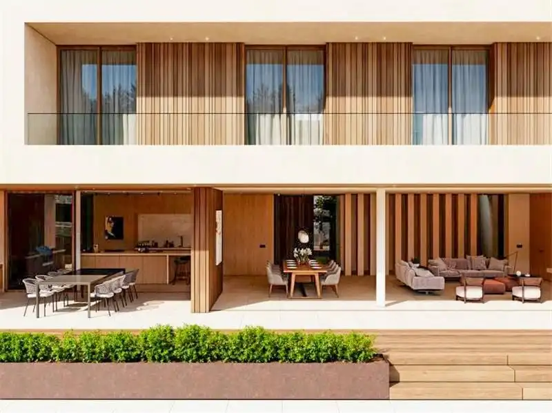 Terrace of Houses for sale in  Palma de Mallorca  with Air Conditioner, Private garden and Parquet flooring