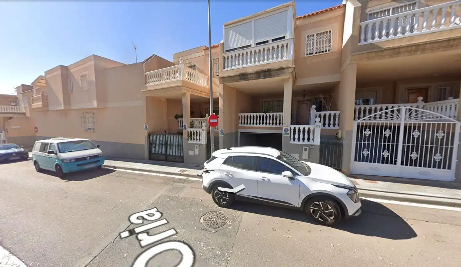 Vista exterior de Casa adosada en venta en Almería
