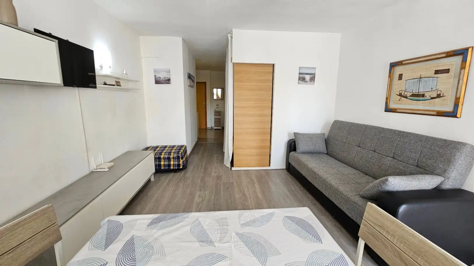 Schlafzimmer von Wohnungen zum Verkauf in Alcalà de Xivert mit Klimaanlage, Heizung und Privatgarten