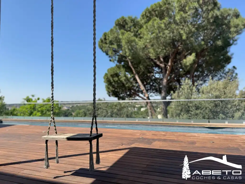 Terrasse von Haus oder Chalet zur Miete in Algete