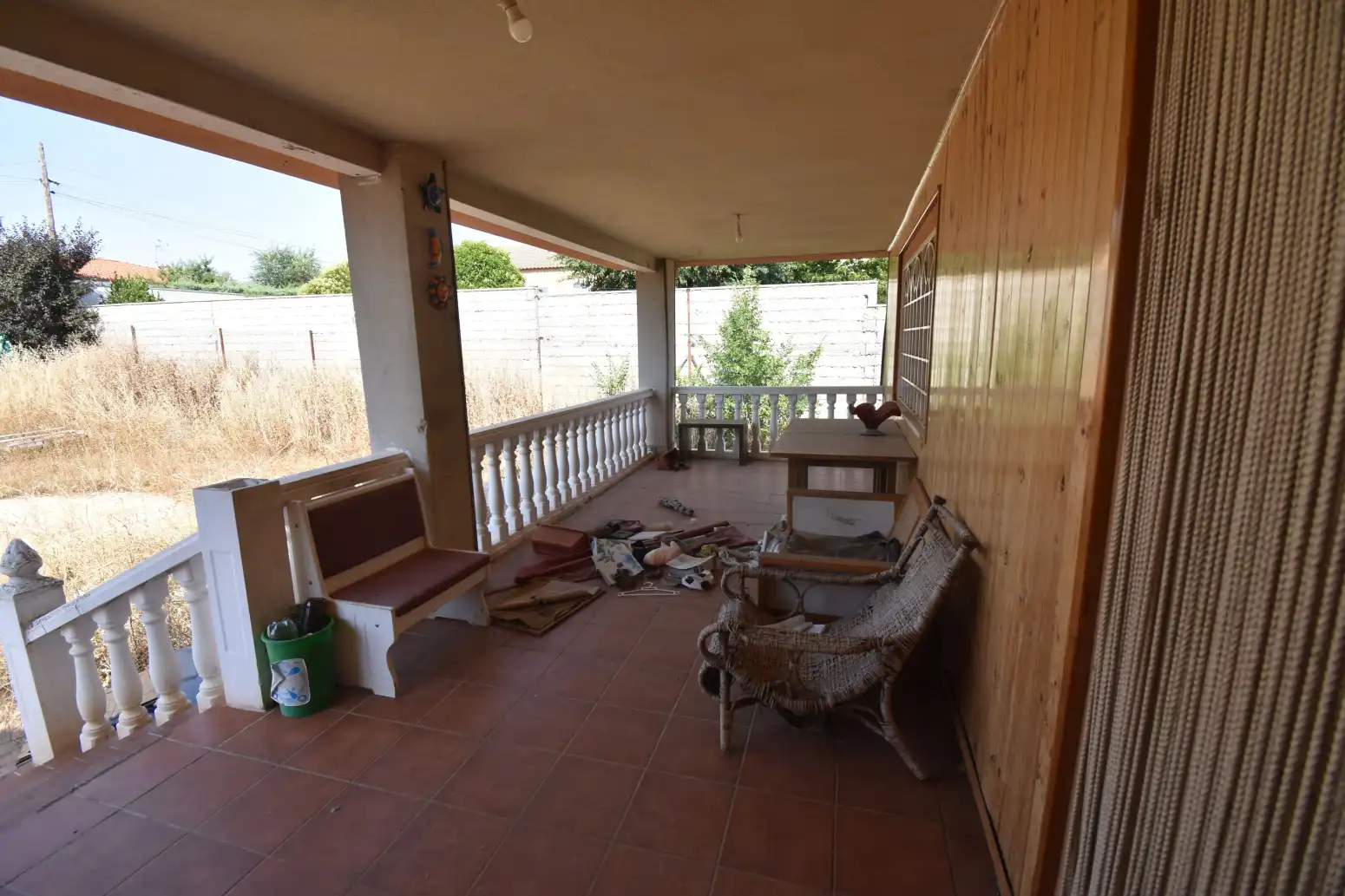 Terrasse von Haus oder Chalet zum Verkauf in Nuevo Baztán mit Heizung, Privatgarten und Abstellraum