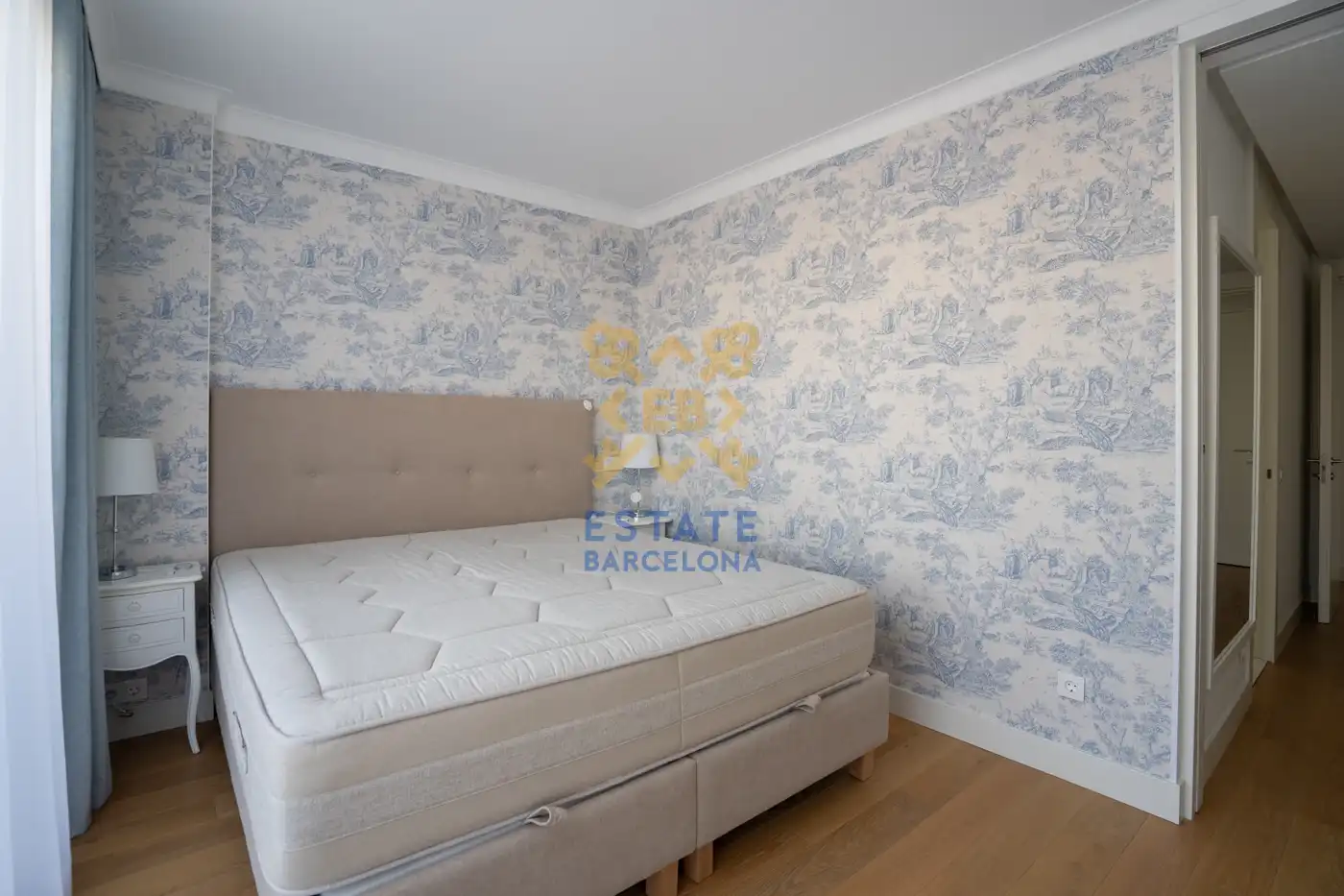 Schlafzimmer von Dachboden zum Verkauf in Valencia mit Klimaanlage, Heizung und Möbliert