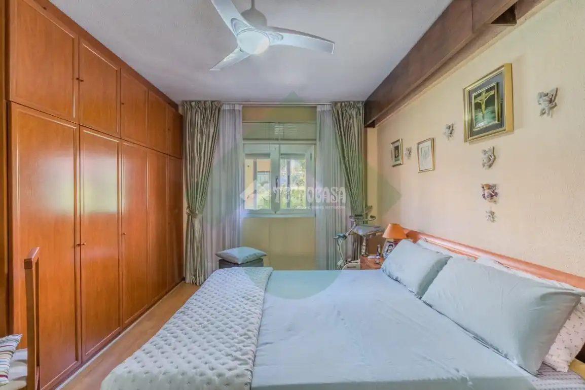 Bedroom of Flat for sale in Madrid  with Heating, Terrace and Balcony