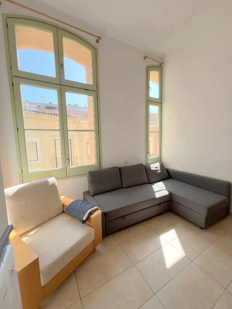 Living room of Lofts for rent in Mataró  with Air Conditioner, Heating and Furnished