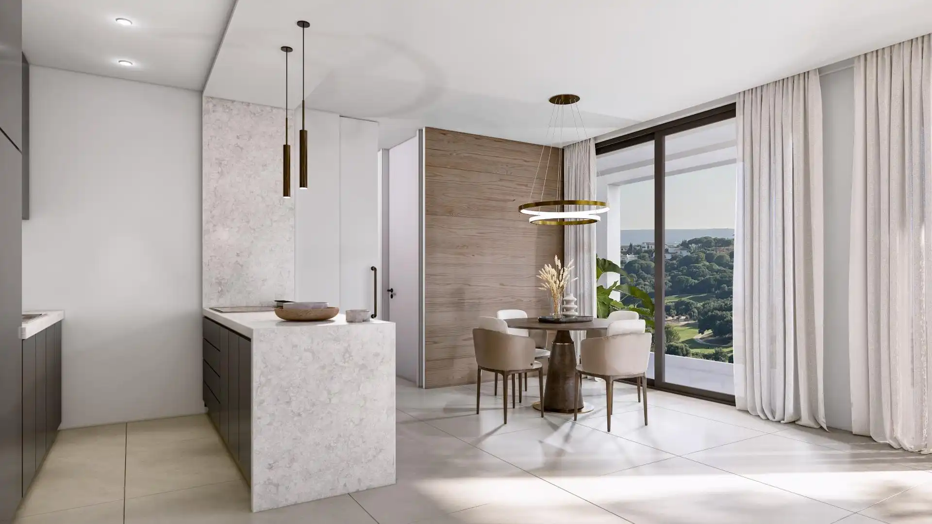 Cocina de Casa o chalet en venta en Sotogrande con Aire acondicionado, Jardín privado y Piscina