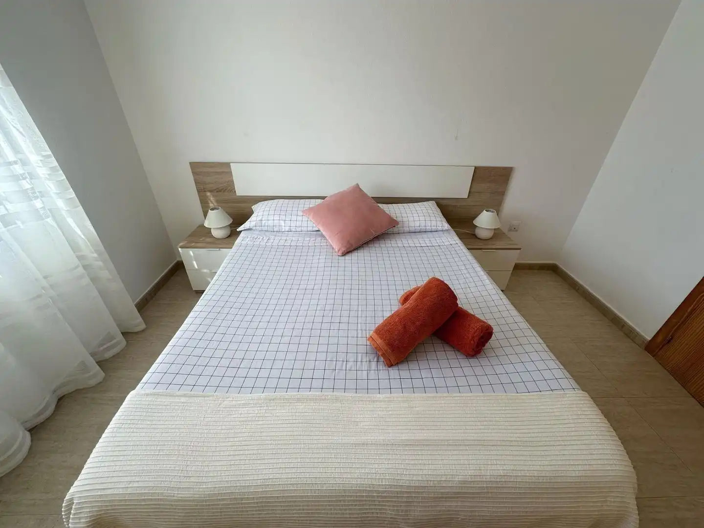 Schlafzimmer von Maisonette zur Miete in Pulpí mit Klimaanlage und Gemeinschaftspool