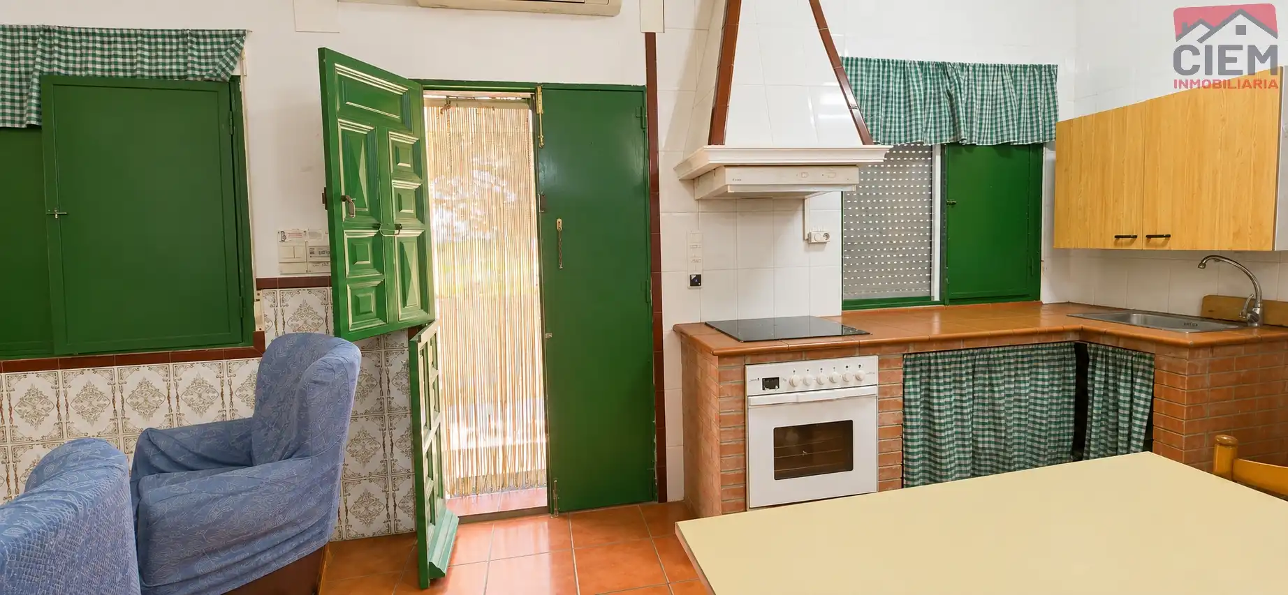 Cocina de Casa o chalet en venta en Miajadas con Aire acondicionado, Amueblado y Horno
