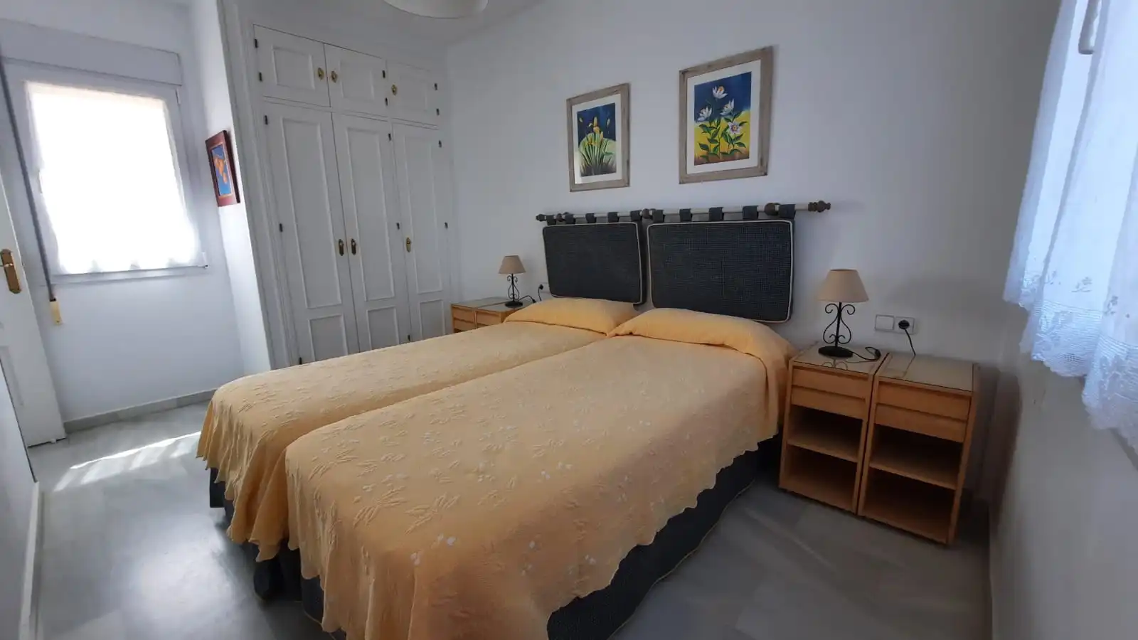 Bedroom of Flat for rent in Chiclana de la Frontera  with Air Conditioner, Furnished and Oven