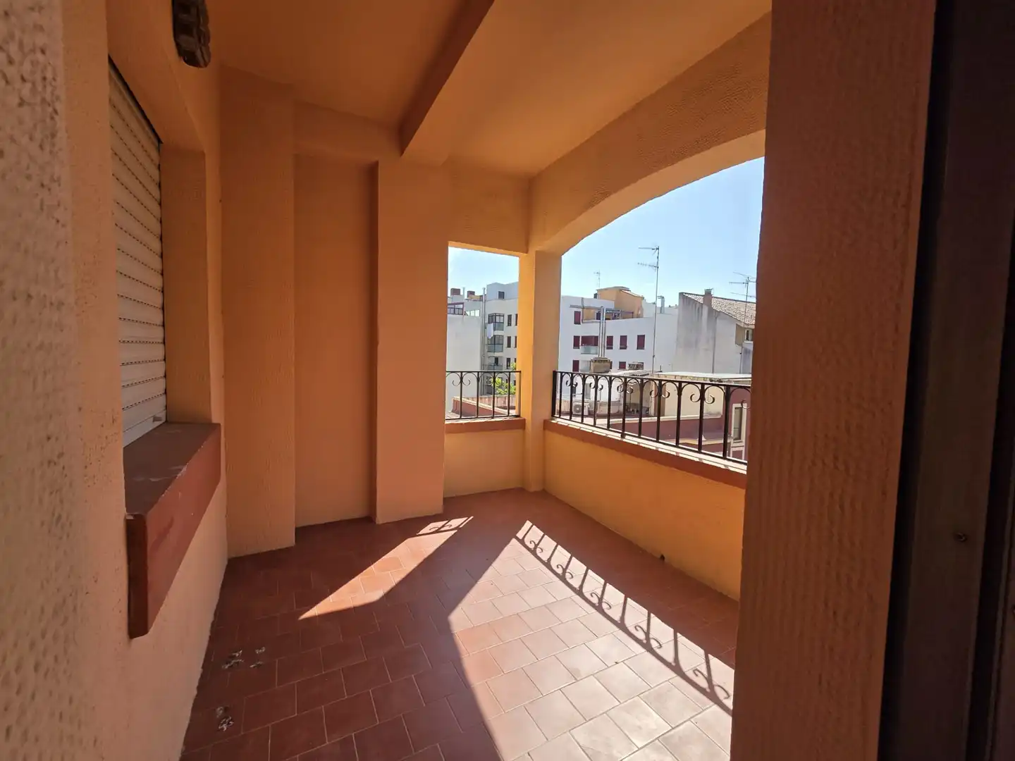 Balcony of Flat for rent in Badajoz  with Air Conditioner, Heating and Terrace