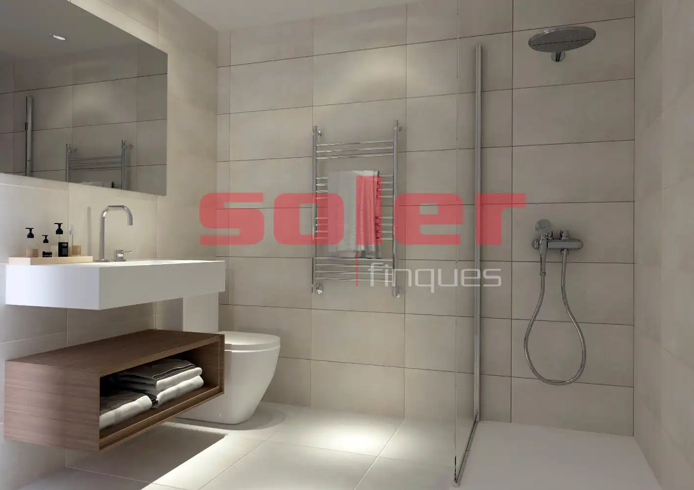 Bathroom of Duplexes for sale in Rubí  with Air Conditioner, Heating and Terrace