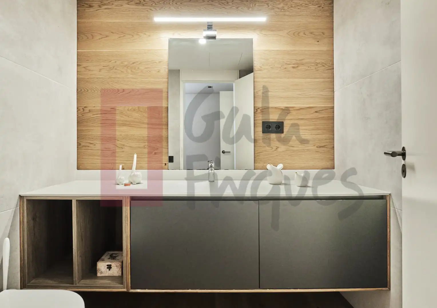 Baño de Casa o chalet en venta en Barcelona con Aire acondicionado, Calefacción y Parquet