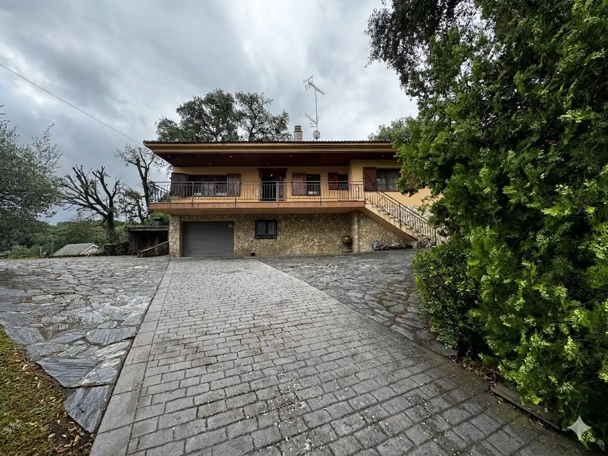 Vista exterior de Casa o chalet en venta en Sant Pere de Vilamajor con Aire acondicionado, Calefacción y Jardín privado
