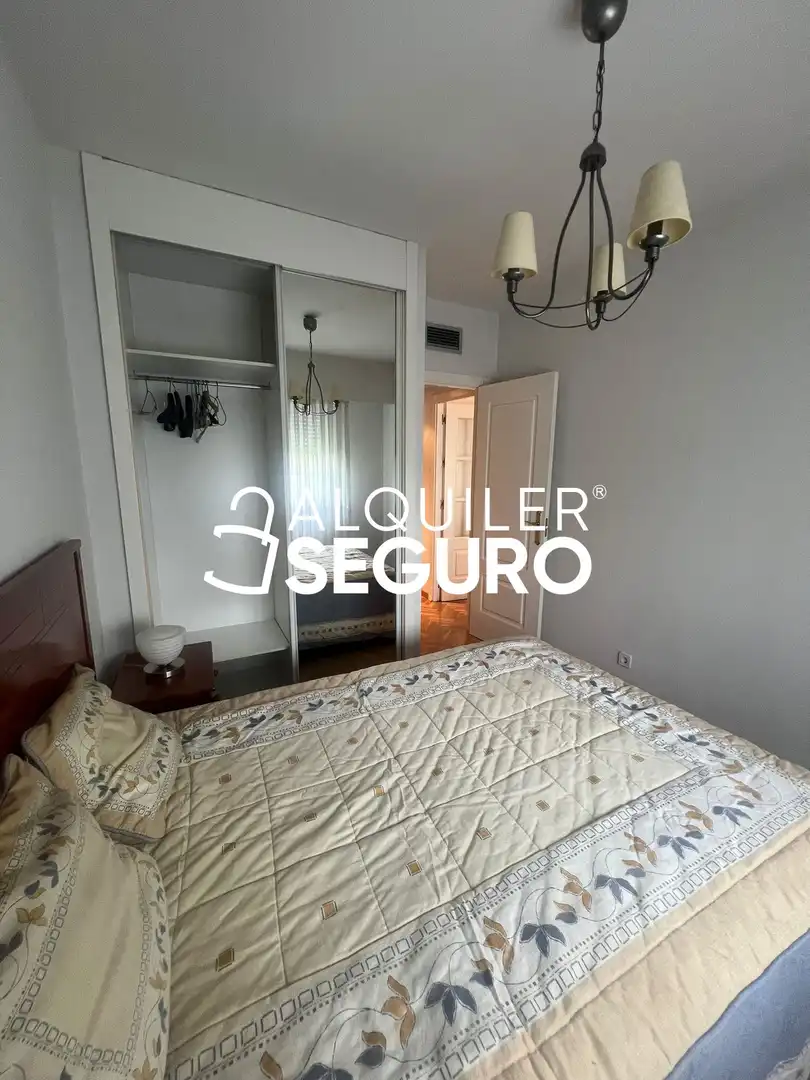 Bedroom of Flat for rent in Arganda del Rey  with Air Conditioner, Swimming Pool and Furnished