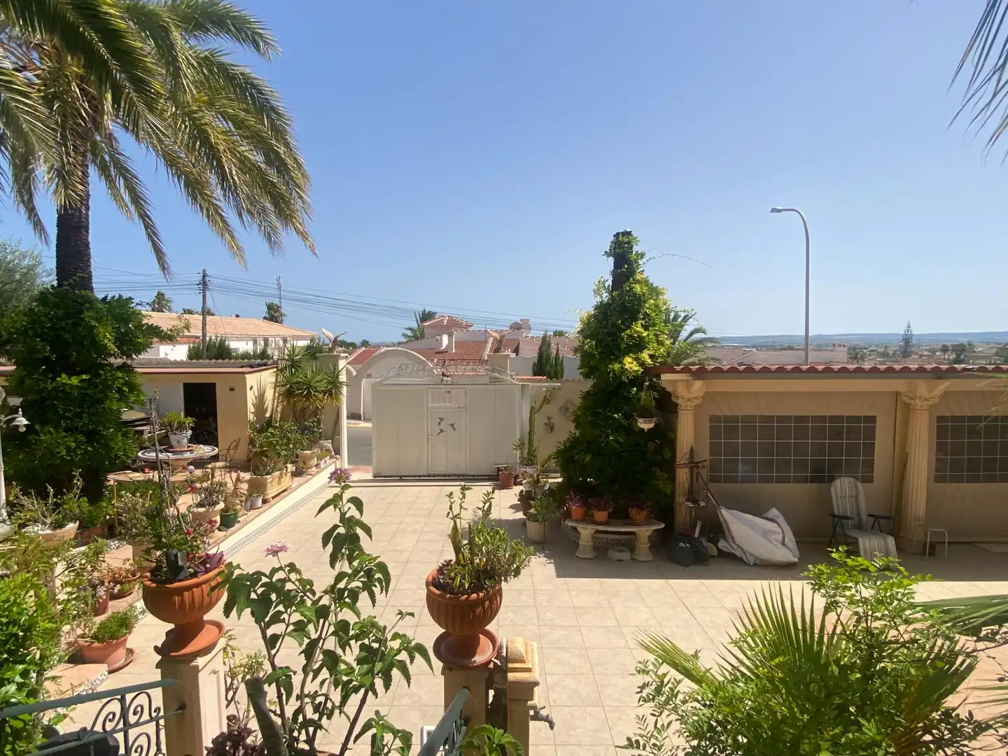 Außenansicht von Haus oder Chalet zum Verkauf in Rojales mit Klimaanlage, Heizung und Privatgarten