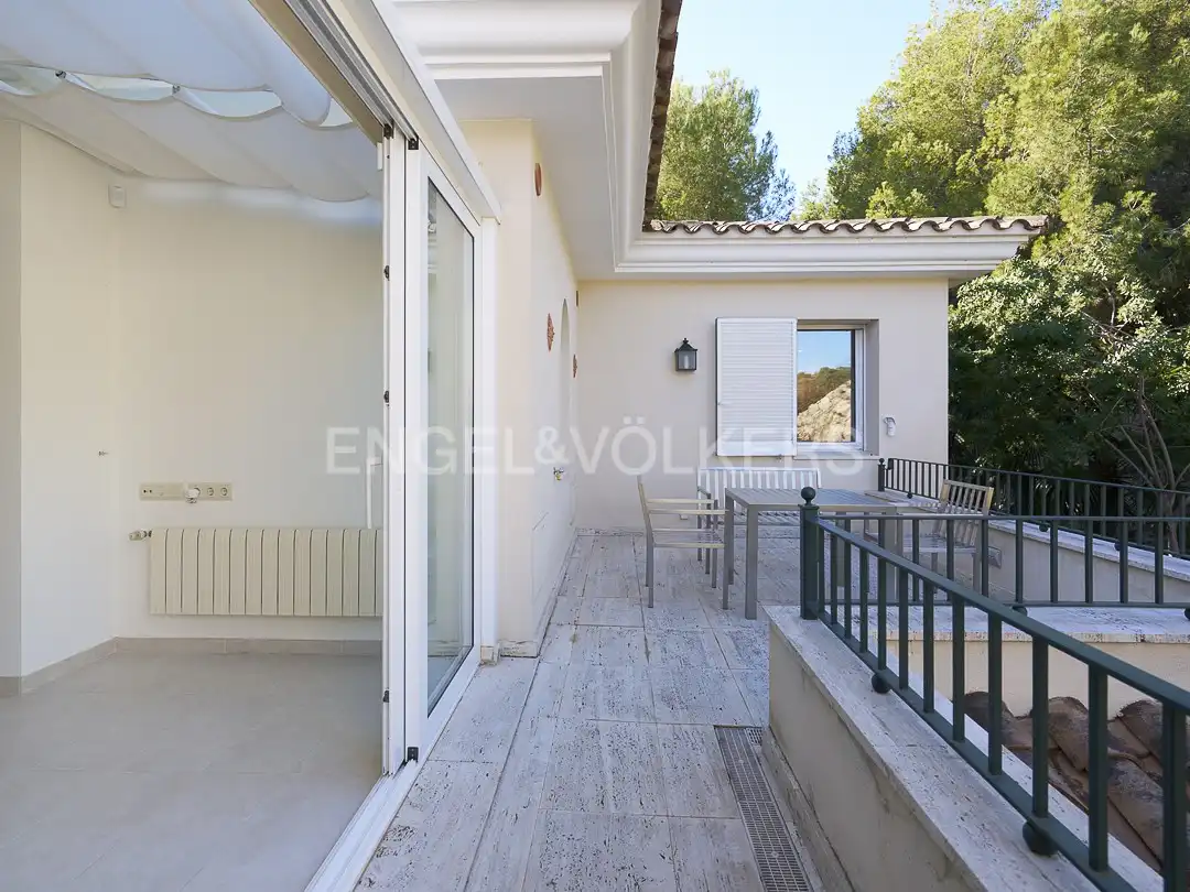 Terrace of Country homes for sale in Sitges  with Air Conditioner, Heating and Private garden
