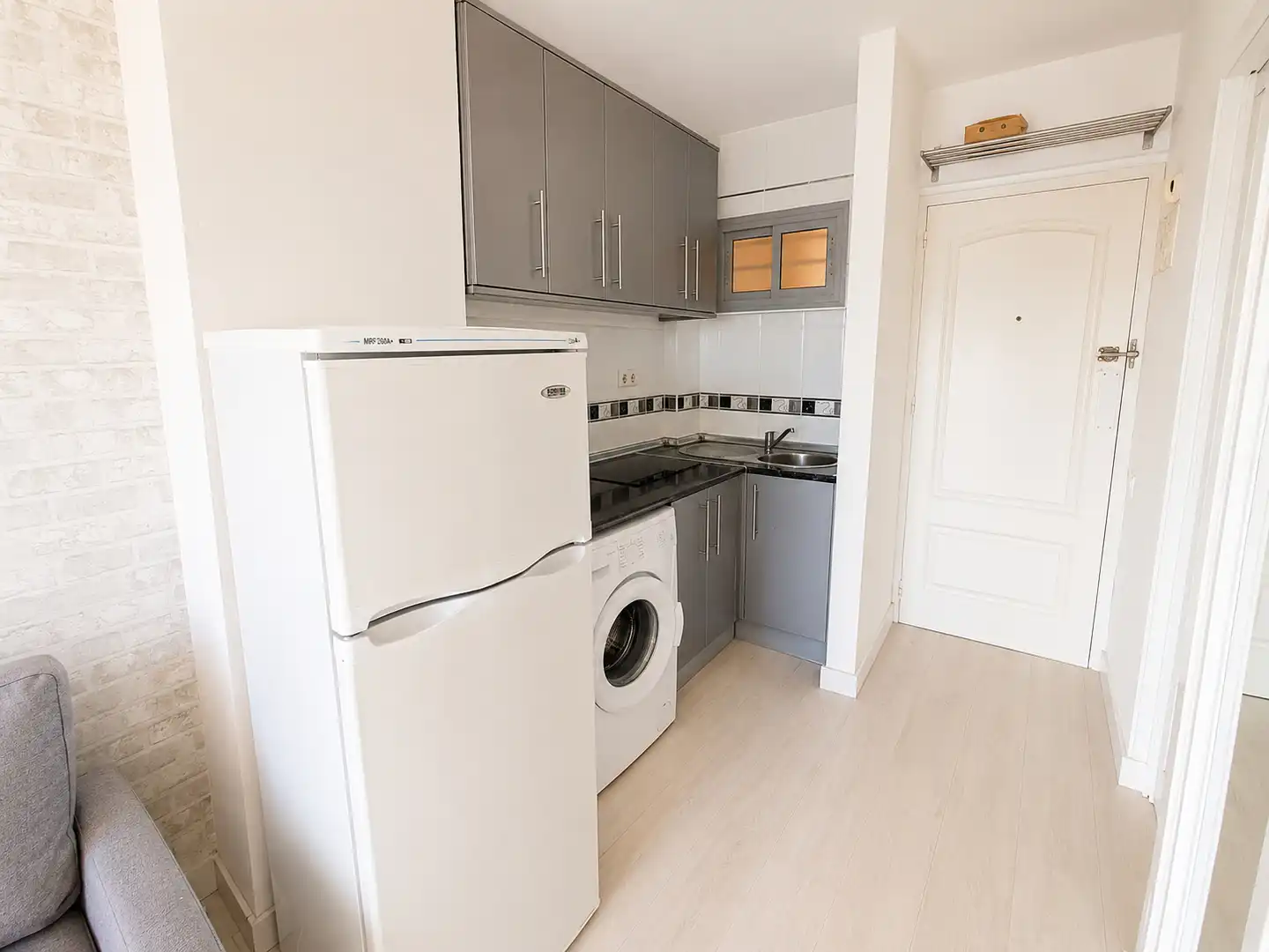 Cocina de Estudio en venta en Benalmádena con Aire acondicionado, Terraza y Amueblado