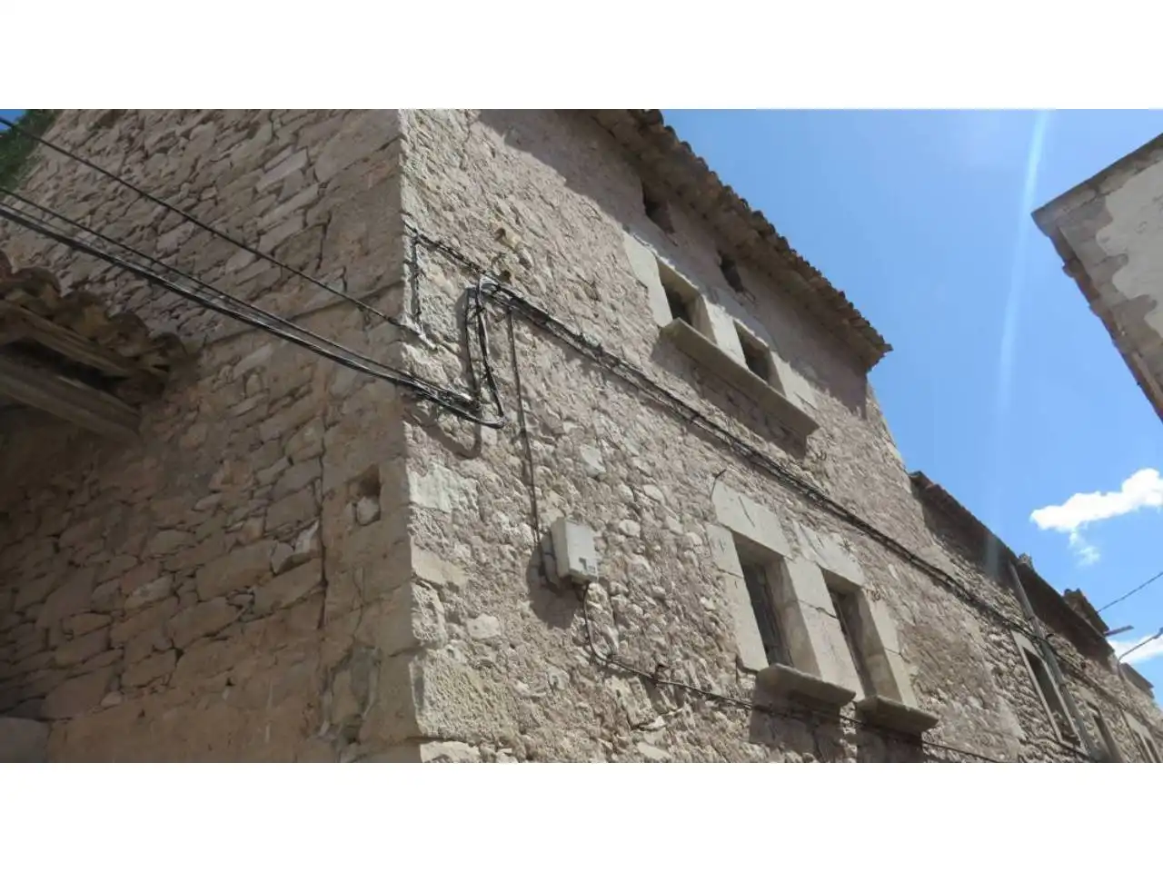 Vista exterior de Casa o chalet en venta en Sant Martí de Riucorb con Terraza