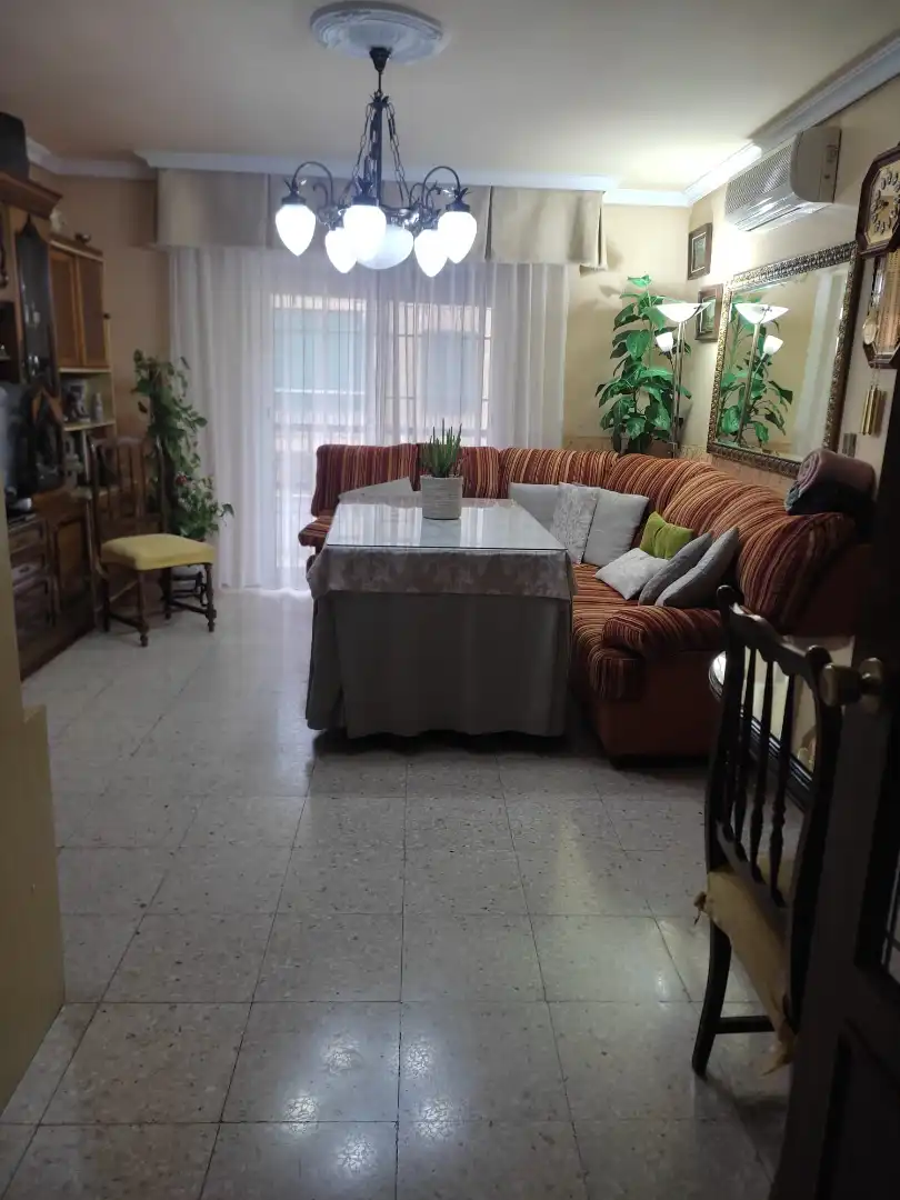 Sala de estar de Piso en venta en Villanueva de la Serena con Aire acondicionado, Amueblado y Balcón