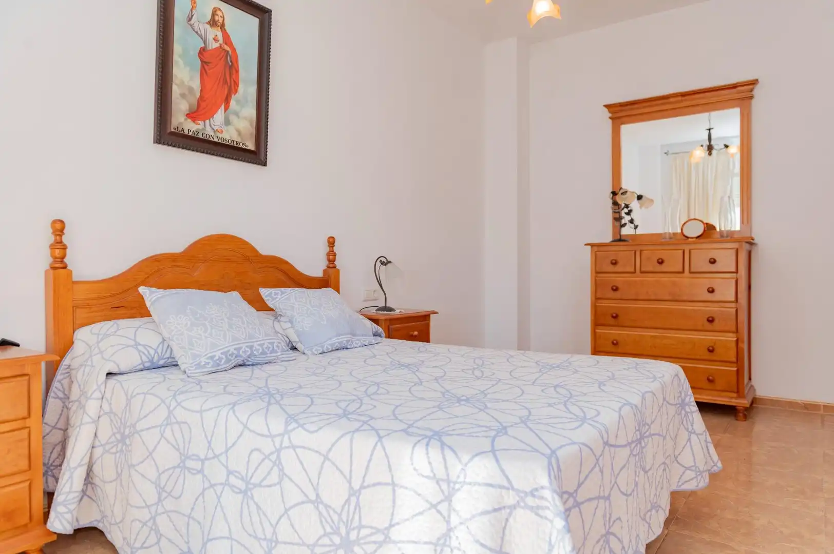 Bedroom of Houses for sale in Cuevas Bajas  with Air Conditioner, Terrace and Storage room