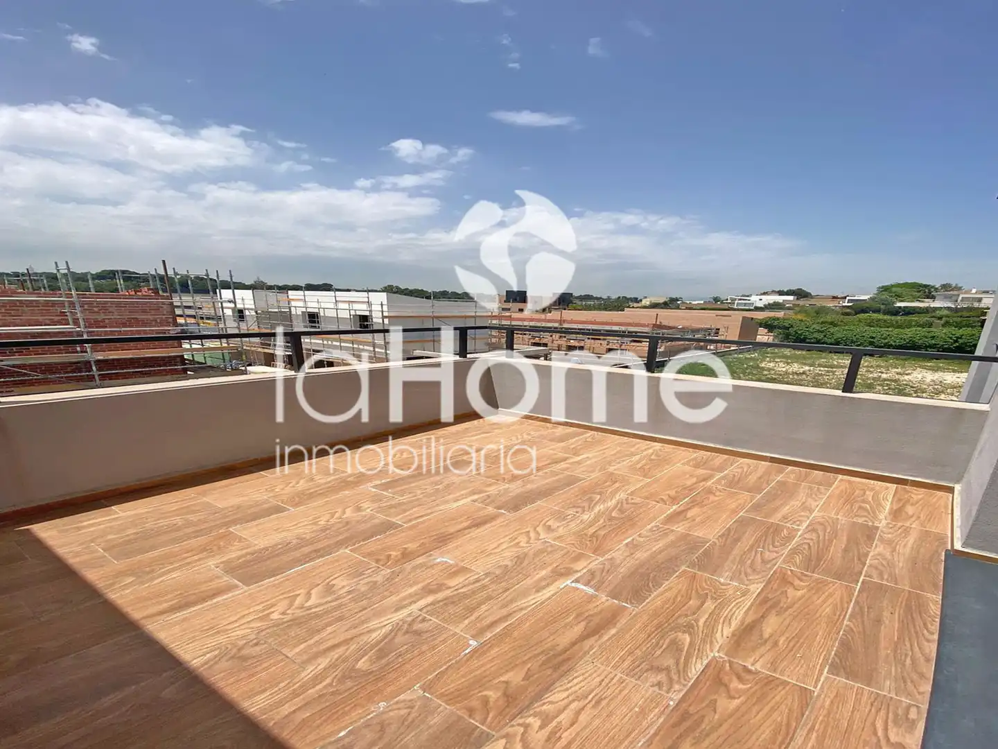 Terraza de Casa adosada de alquiler en Godella con Aire acondicionado, Terraza y Piscina