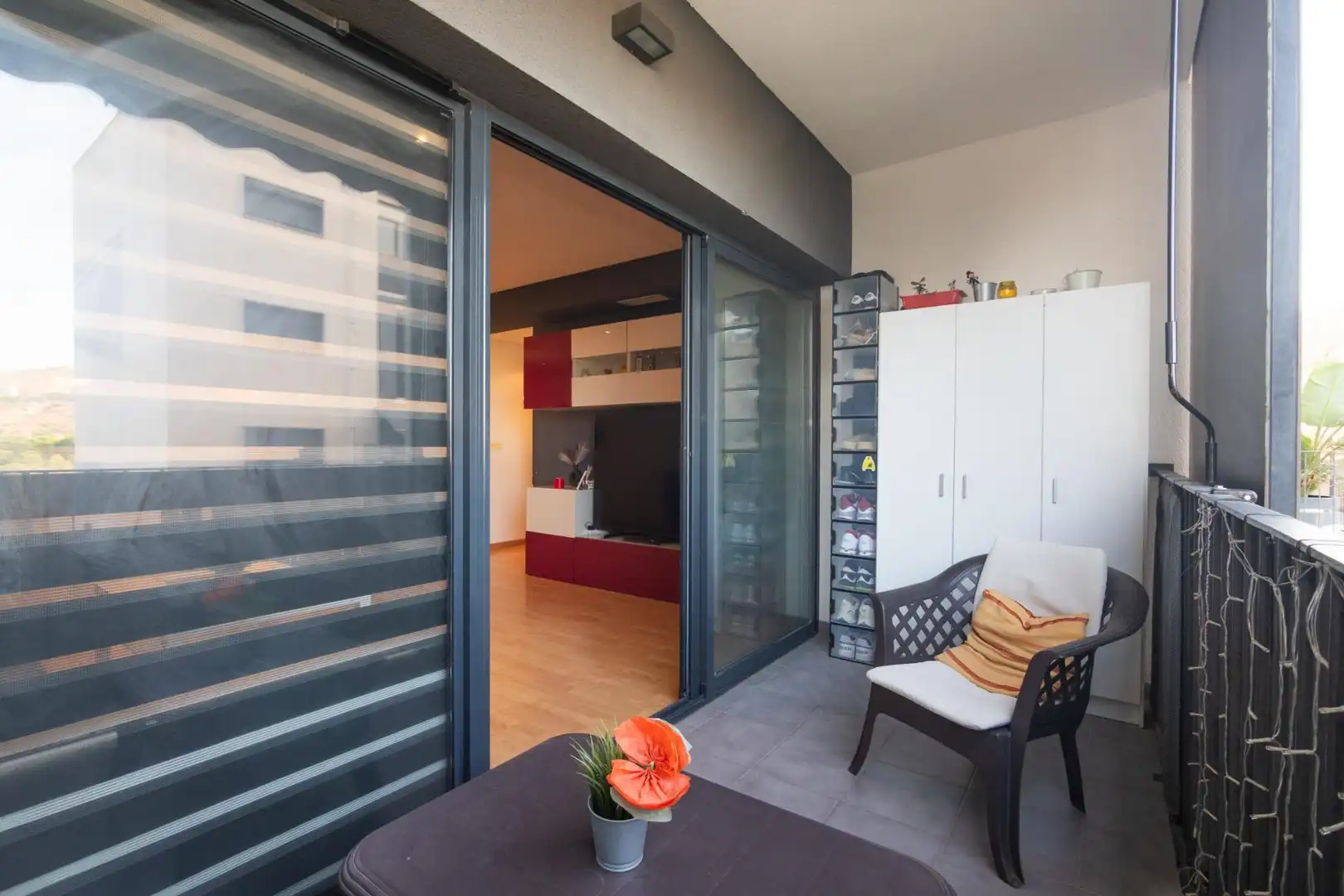 Balcony of Flat for sale in Crevillent  with Air Conditioner, Terrace and Community pool
