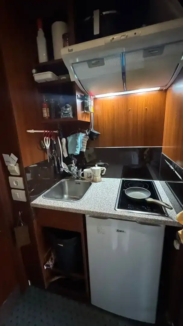 Kitchen of Study for rent in Puerto de la Cruz  with Air Conditioner, Swimming Pool and Balcony