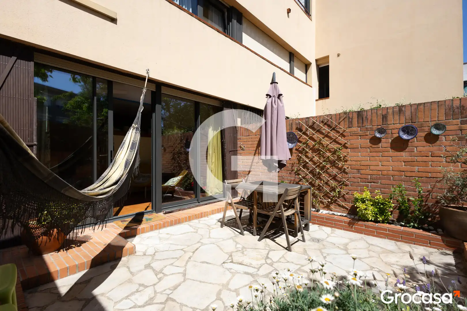 Terraza de Dúplex en venta en Barcelona con Aire acondicionado, Calefacción y Jardín privado