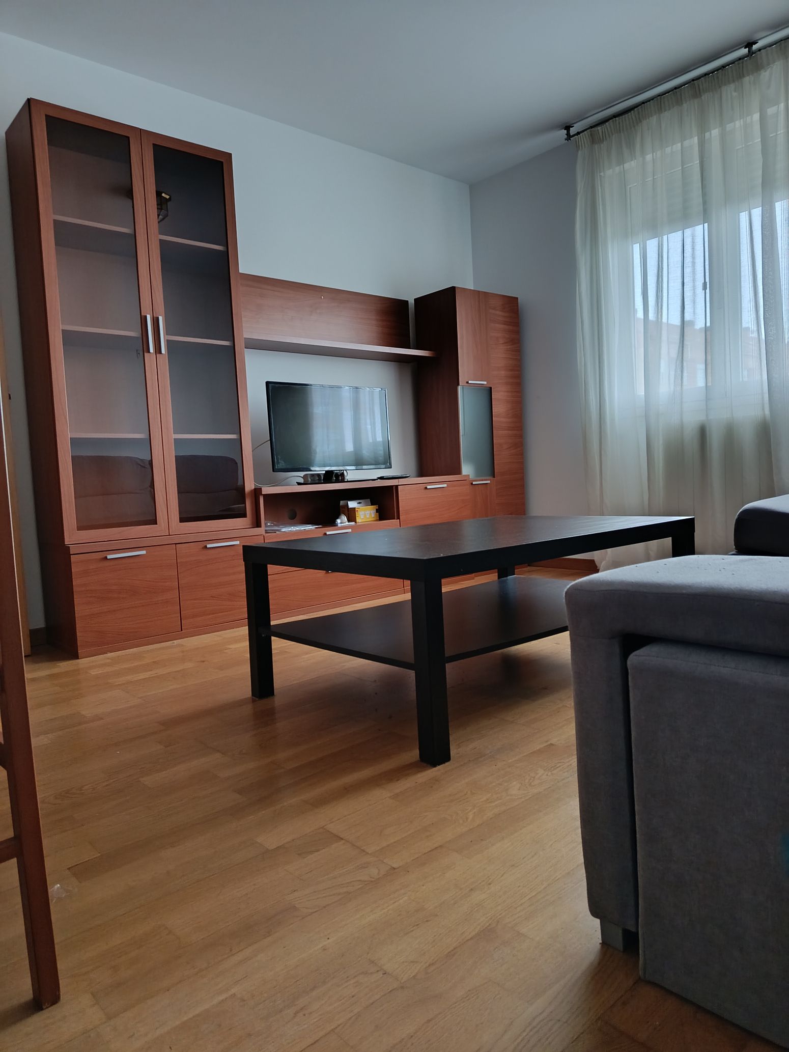 Living room of Flat for sale in Villamediana de Iregua  with Heating, Parquet flooring and Terrace