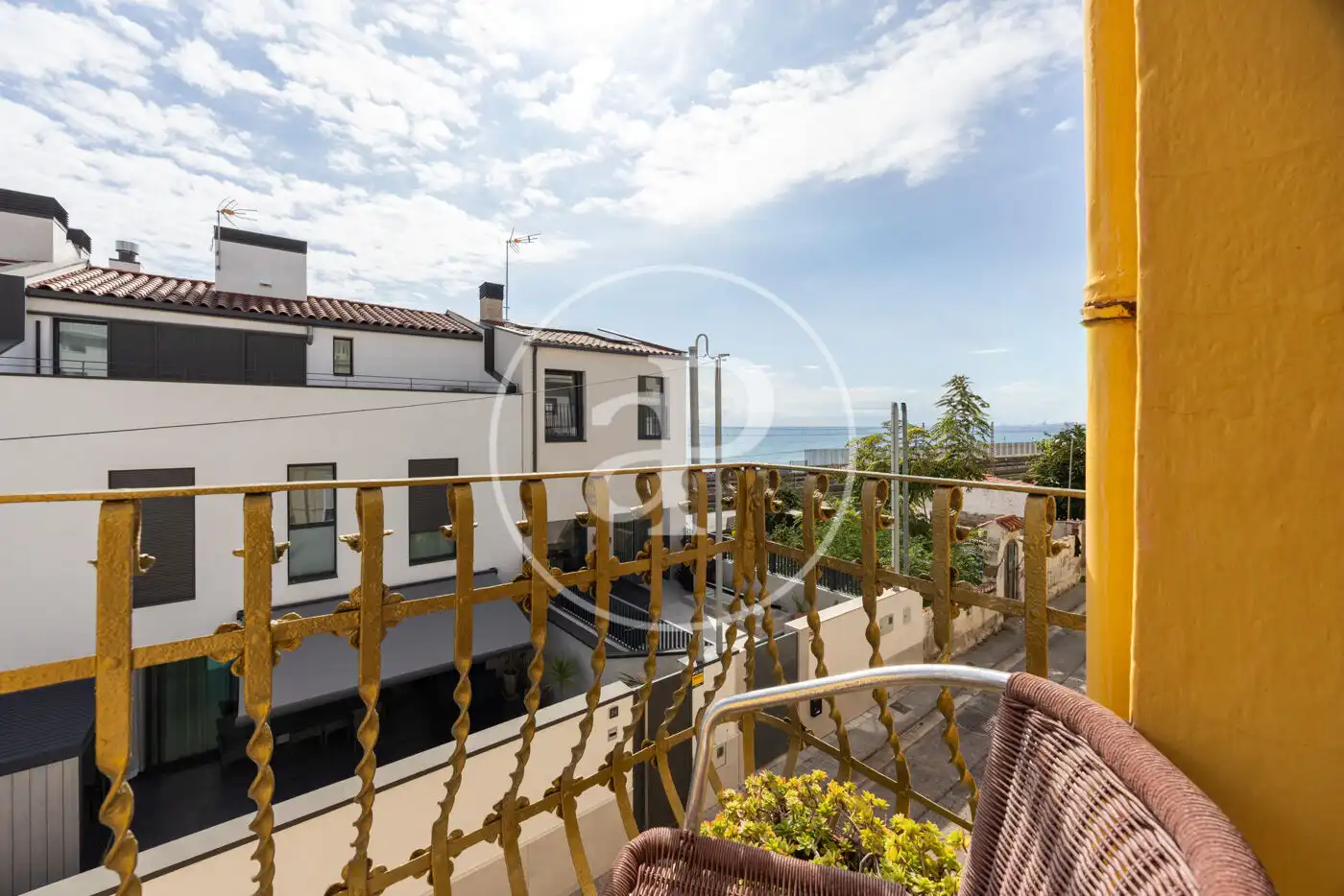 Terrassa de Casa adosada en venda en Montgat, Barcelona