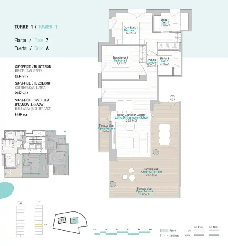 Appartement compact avec ascenseur à vendre à Playa Arenal - Bol, imagen 18