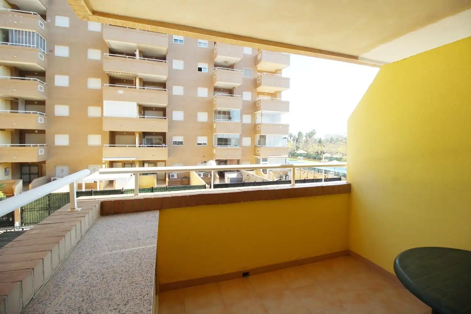 Balcony of Apartments for sale in Oropesa del Mar / Orpesa  with Air Conditioner, Private garden and Terrace