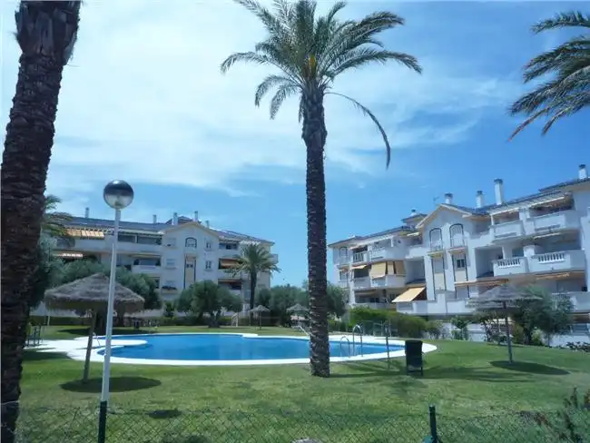 Vista exterior de Apartamento de alquiler en Málaga con Aire acondicionado, Amueblado y Lavadora