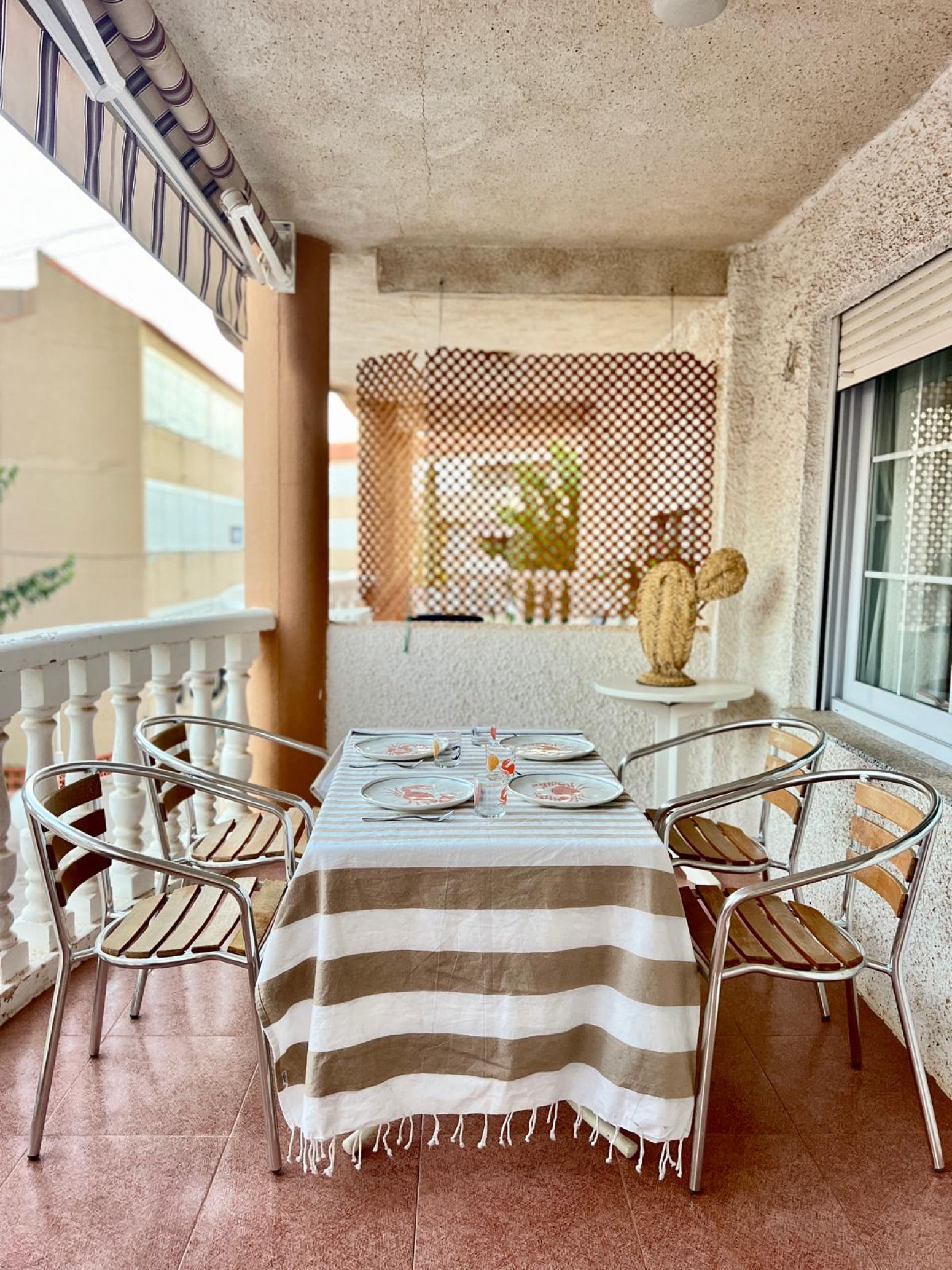 Terrace of Flat for sale in La Manga del Mar Menor  with Terrace and Swimming Pool