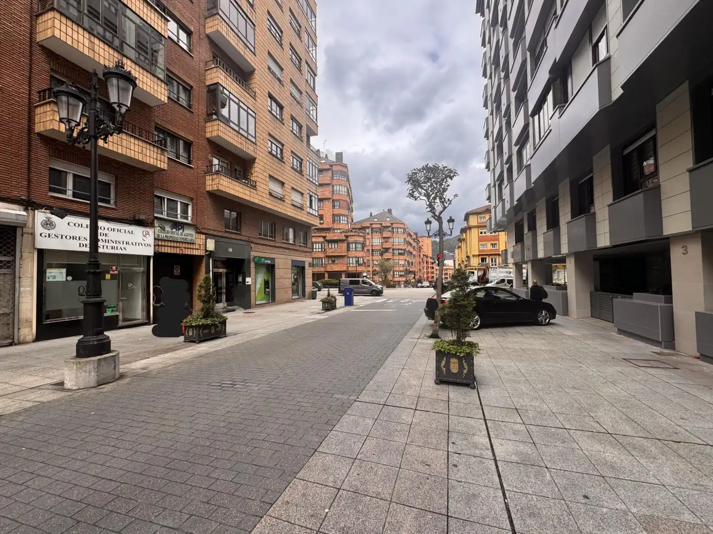 Vista exterior de Pis de lloguer en Oviedo  amb Moblat