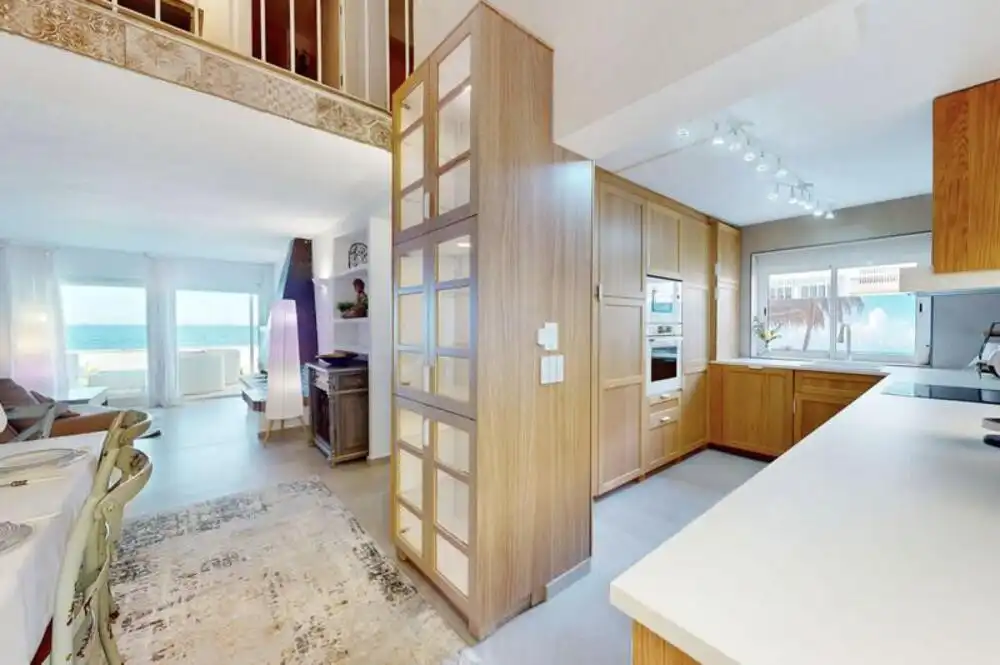 Kitchen of Duplexes for sale in Estepona  with Air Conditioner, Terrace and Swimming Pool