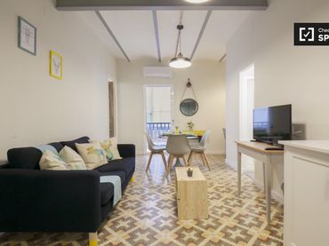 Wohnung mit Balkon zur Miete in Nou Barris