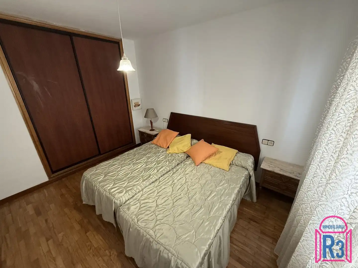 Schlafzimmer von Wohnung zur Miete in León Capital  mit Heizung, Terrasse und Möbliert