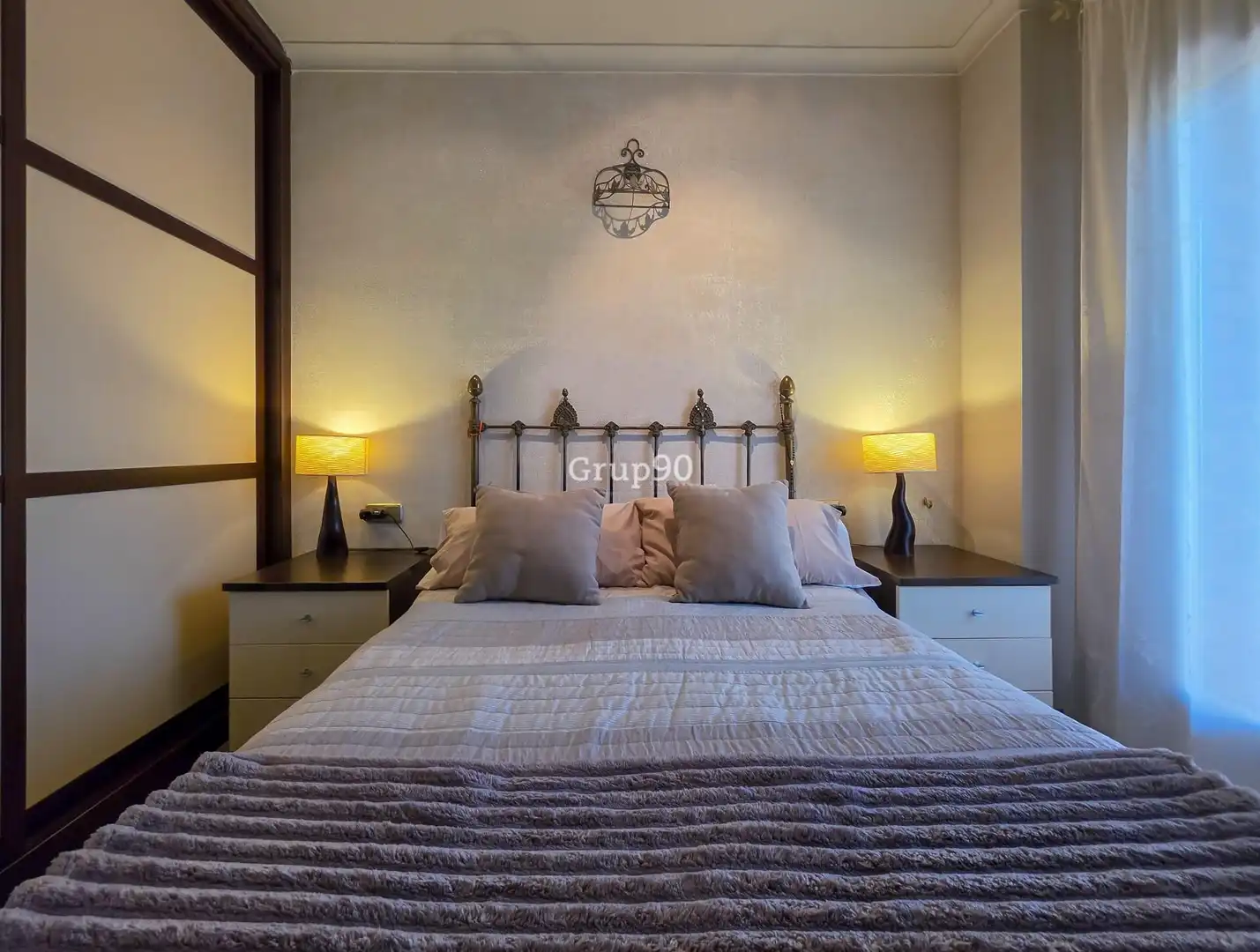 Bedroom of Houses for sale in Lleida  with Air Conditioner, Heating and Private garden
