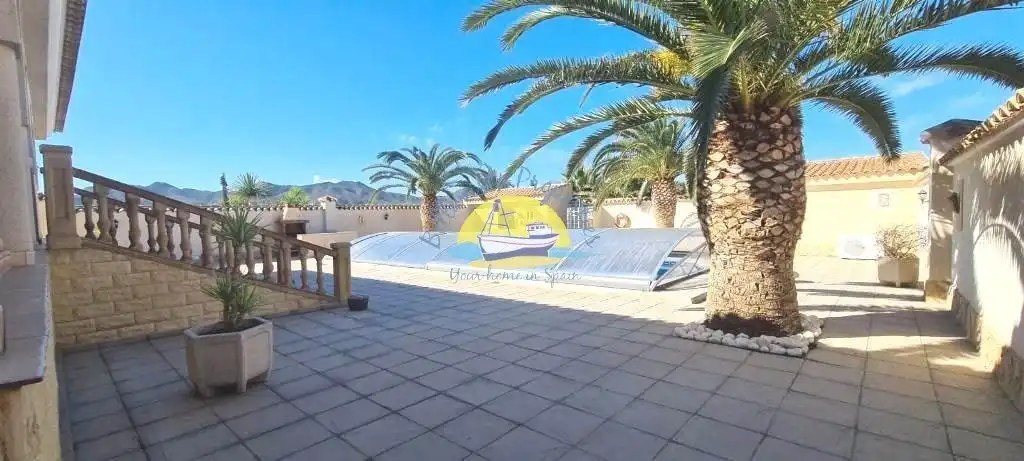 Vista exterior de Casa o chalet en venta en Mazarrón con Aire acondicionado, Calefacción y Jardín privado