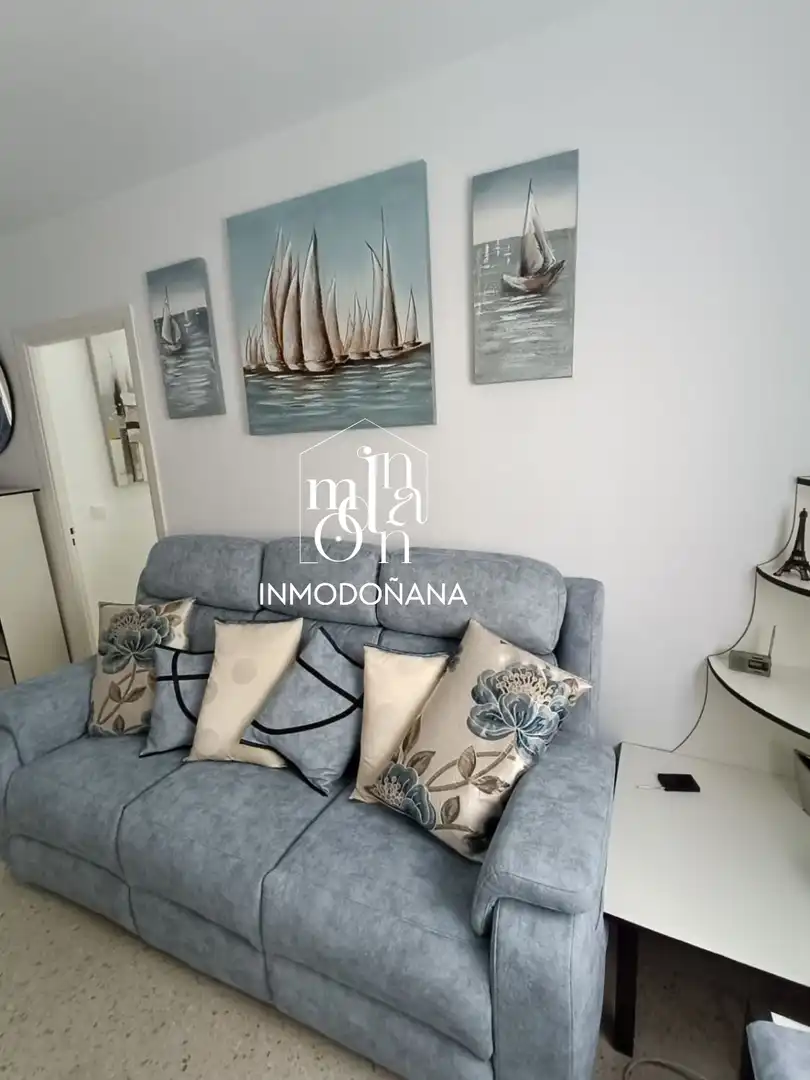 Sala de estar de Piso en venta en Almonte con Amueblado