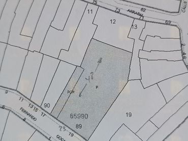 Residential land for sale in Calle Fernando Coca 19