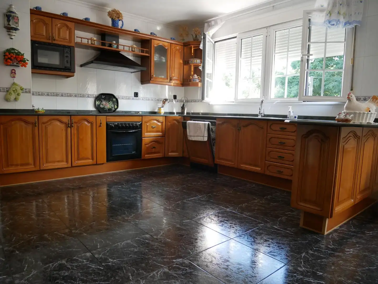 Cocina de Casa o chalet en venta en Arrankudiaga / Zollo con Calefacción, Jardín privado y Terraza