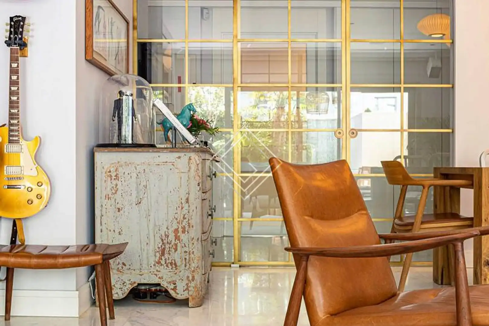 Sala de estar de Piso de alquiler en Madrid con Aire acondicionado, Calefacción y Terraza