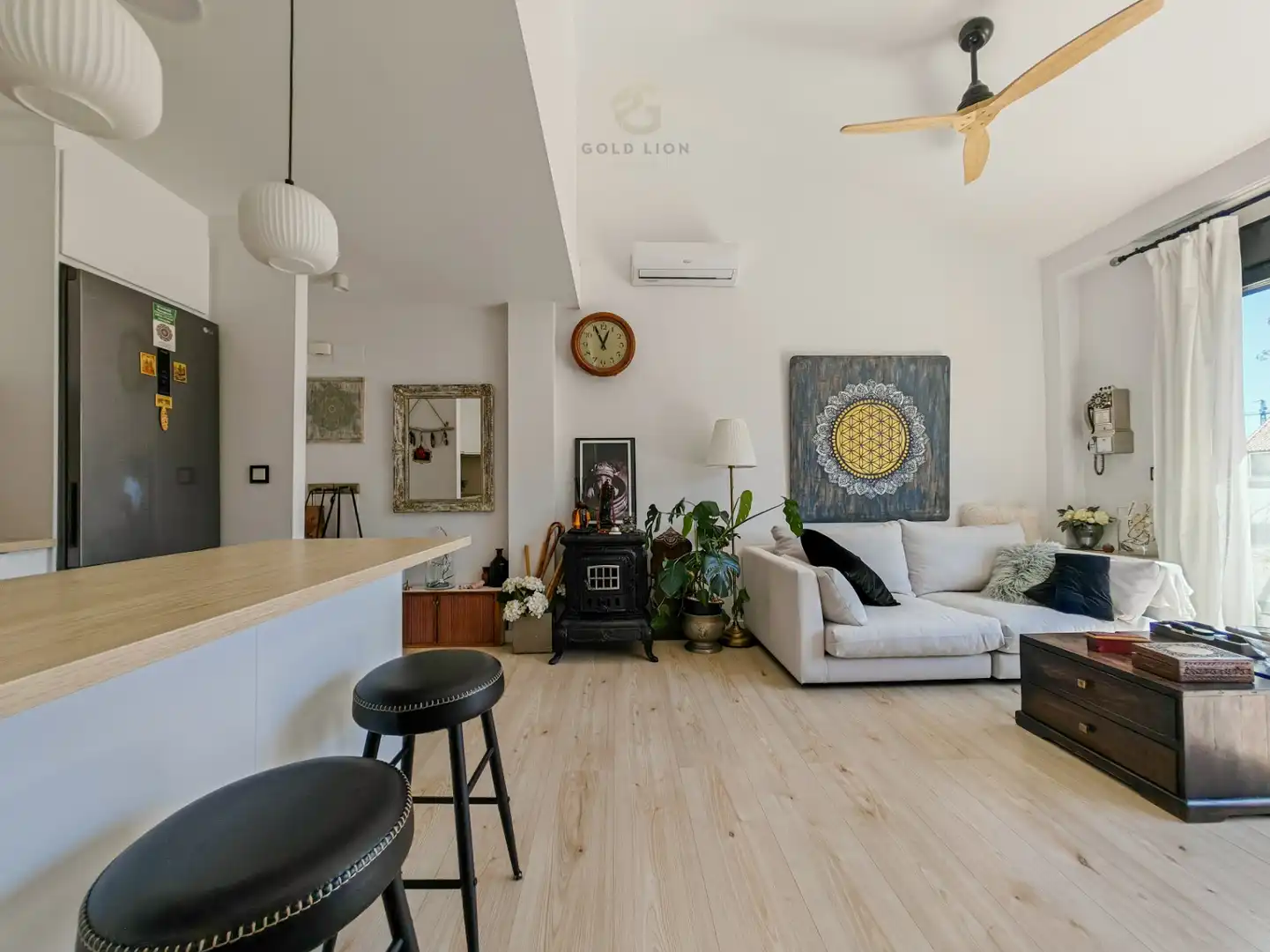 Living room of Attic for sale in Dénia  with Air Conditioner, Heating and Terrace