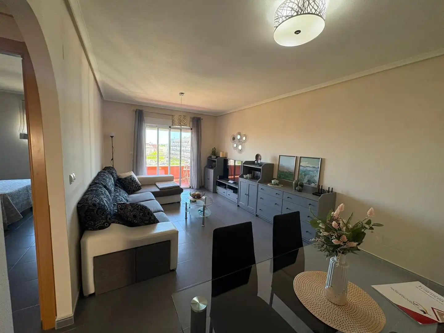 Sala de estar de Apartamento en venta en Almoradí con Aire acondicionado, Calefacción y Terraza