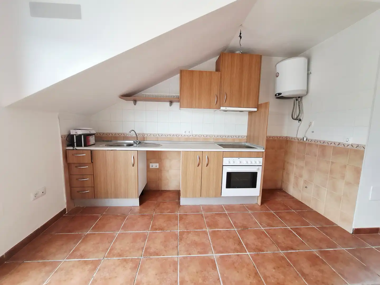 Cocina de Ático en venta en Alcaucín con Terraza, Trastero y Piscina comunitaria